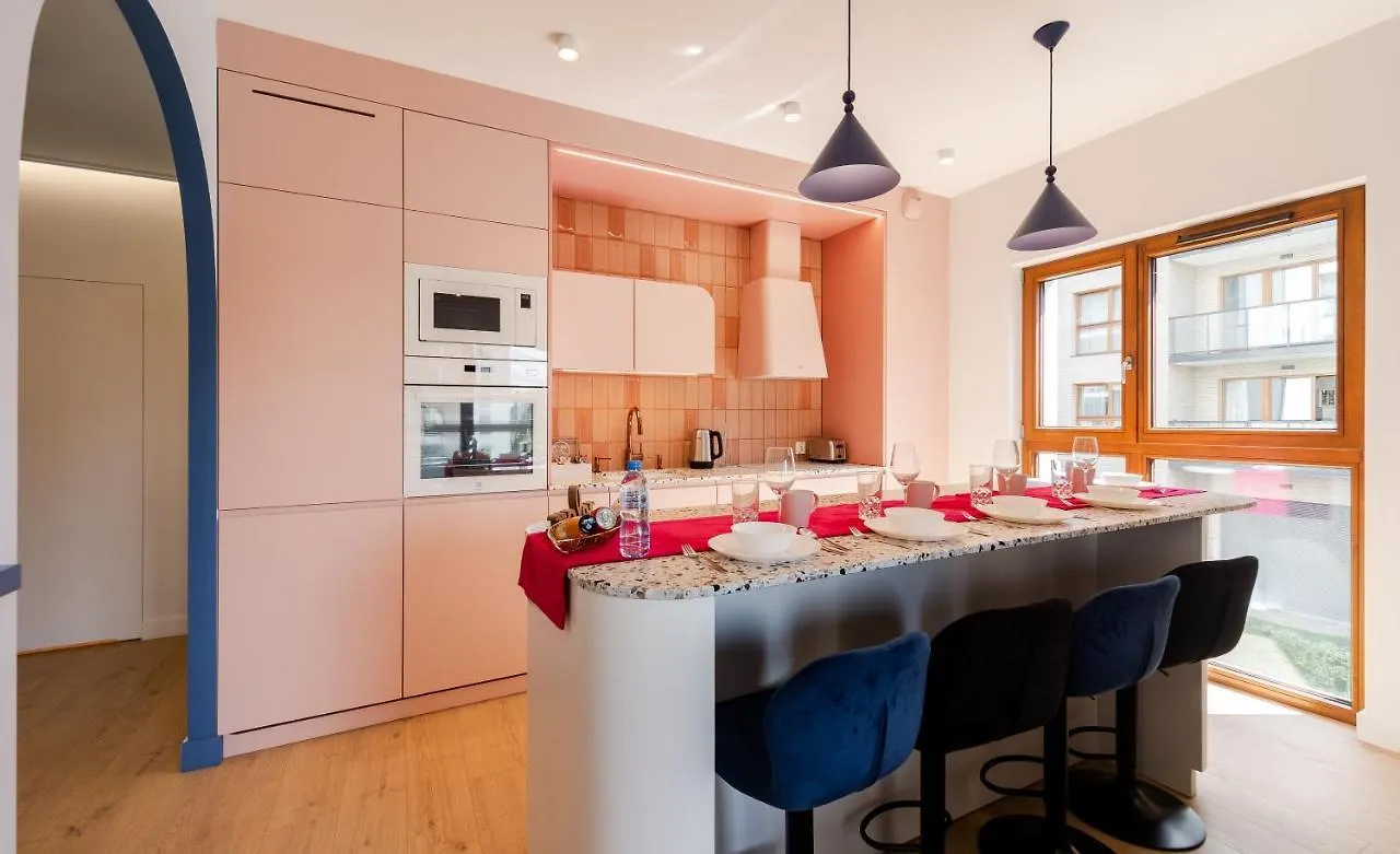 Apartamenty Gdansk EU - Relax - 2 km od morza, blisko przystanku tramwajowego